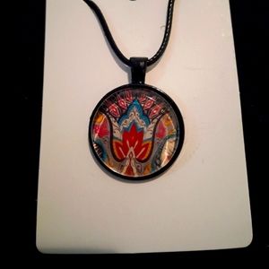 Handcrafted Glass Pendant Necklace